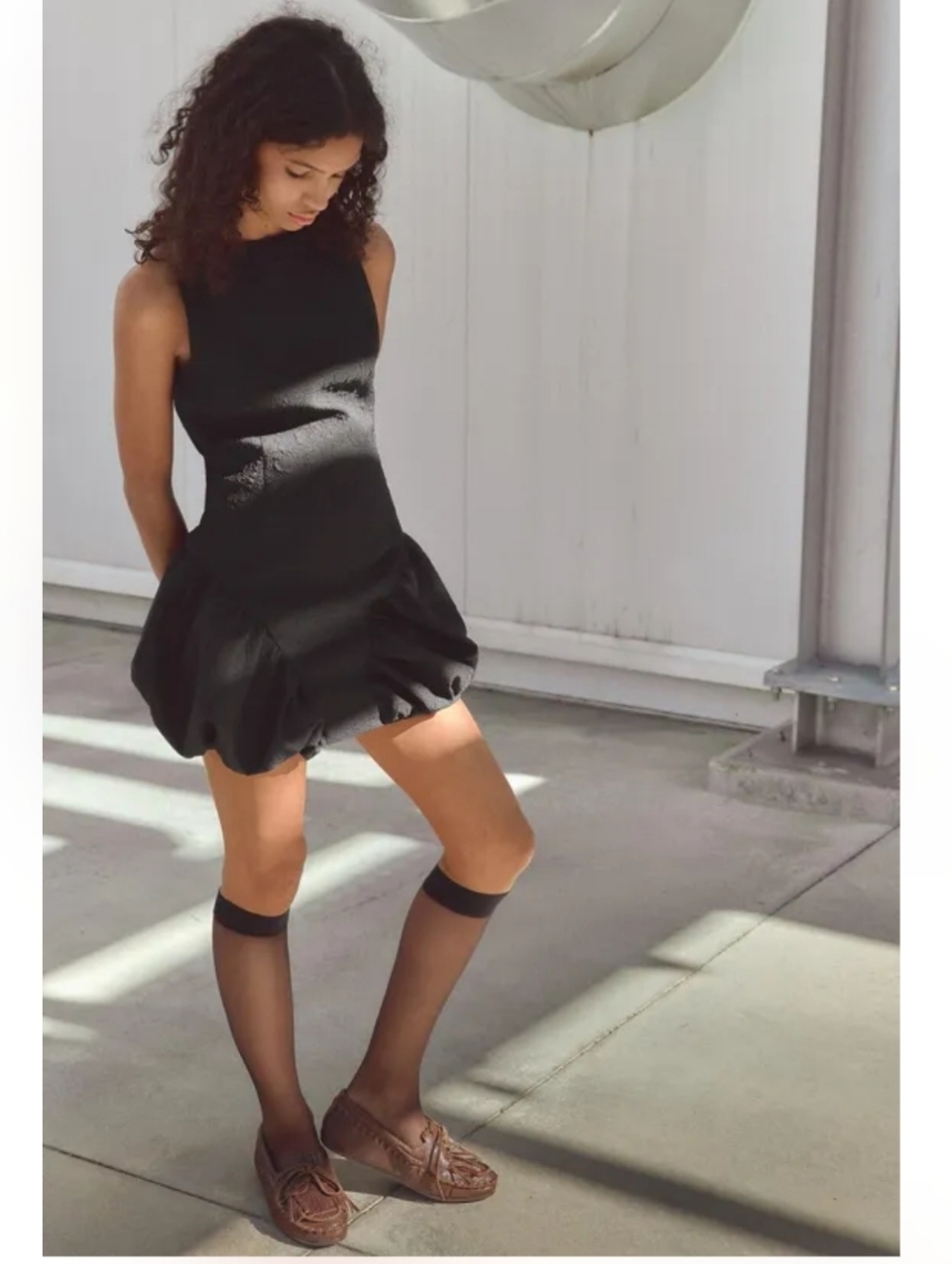 🆕️ Zara Textured Bubble Dress